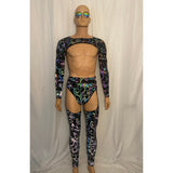9 Color Pattern Options Mens Rave Chaps Bell Bottoms/Leggings Assless Chaps LGBTQ  (thong not included )
